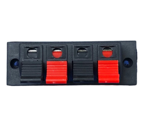 Bornera Para Bafle (23x76mm) X 2 Stereo 4p