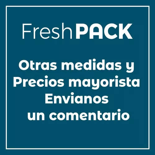 Pack 100 bolsas vacío gofradas 20x30 - 80 micras