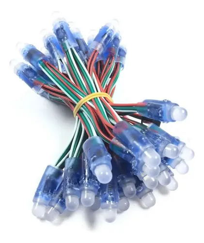 comprar 500 Led Pixel 12mm 5v Rgb Chip Ws2811 Cabina Dj