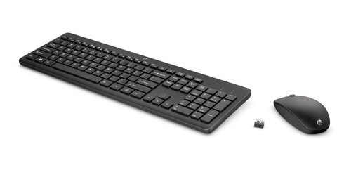 Kit Teclado Y Mouse Inalámbrico Hp 230 Negro 18h24aa