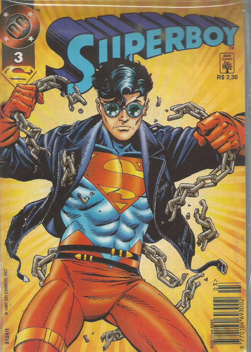 Superboy 03 2ª Serie - Abril 3 - Bonellihq Cx09 B19