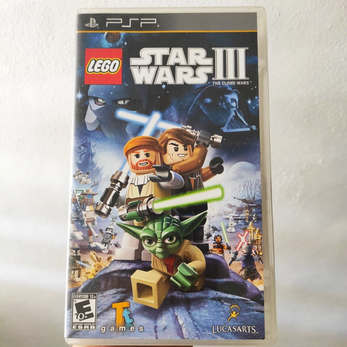 Imagen 1 de 3 de Lego Star Wars 3 Iii The Clone Wars  Playstation Psp