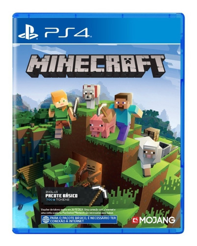 Minecraft Starter Collection Ps4 Mídia Física Novo Lacrado 