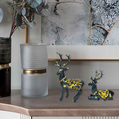 2 Piezas De Figuras De Renos, Manualidades, Arte Para