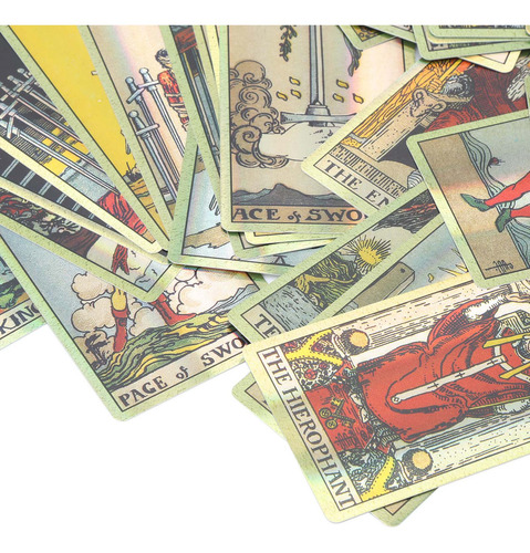 Baraja De Tarot, Cartas De Adivinación, Cartas Antiguas En I