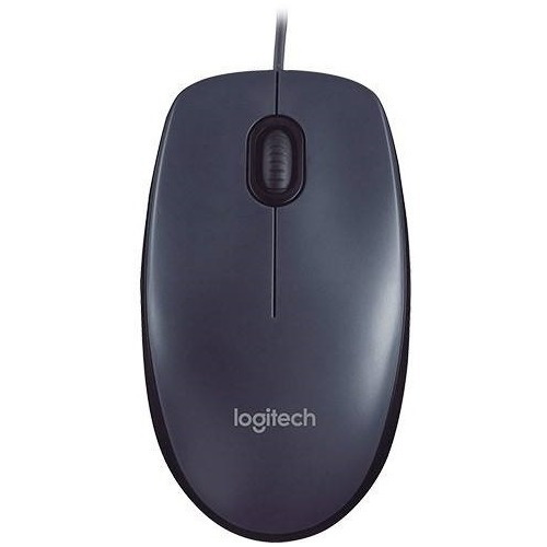 Mouse Optico Usb M90 Preto Logitech
