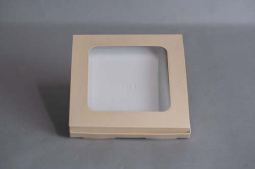 Imagen 1 de 3 de Caja Con Ventana 20x20x2 Cm (x 50 U.) Cookies Pañuelos - Bauletto