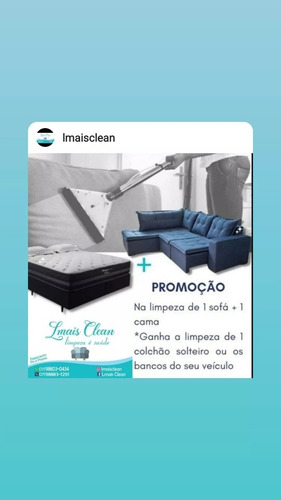 Imagem 1 de 1 de Limpeza E Higienização De Sofás, Colchões,bancos De Carro