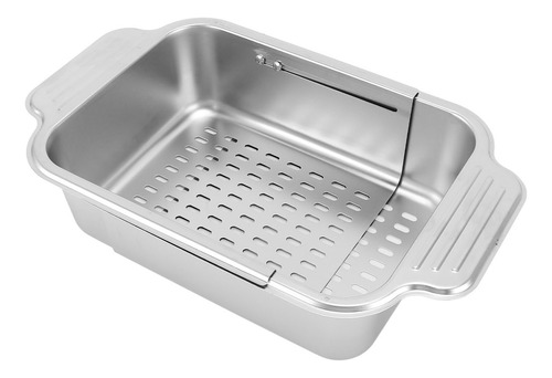 Estante Para Secar Platos Expandible De Acero Inoxidable Sob