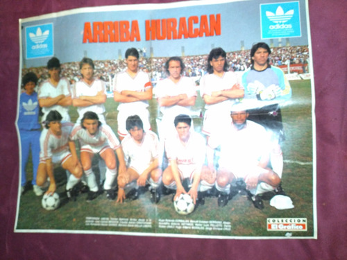 Posters El Gráfico Huracan 1992 / 1993  