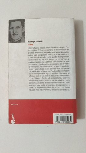 1984-george Orwell-editorial Booket-(69) (Usado)