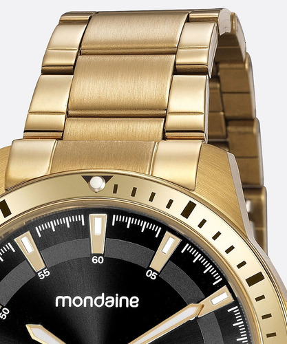 Relogio Mondaine Masculino 99438gpmvda2 Esportivo Dourado