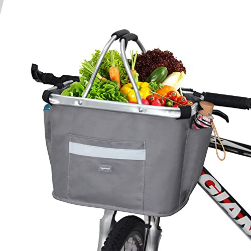 Bicycle Basket Dog Bike Handlebar Basket Front,folding ...