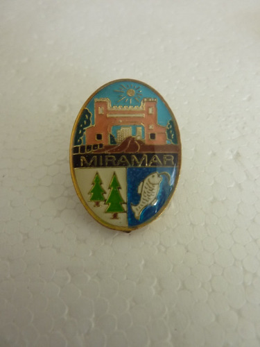 Pin Distintivo De Metal De Miramar