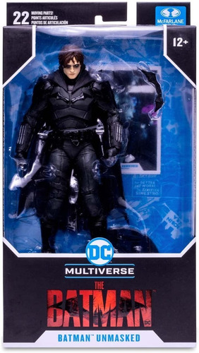 Dc Multiverse Figures The Batman 2022 Movie Batman Unmasked