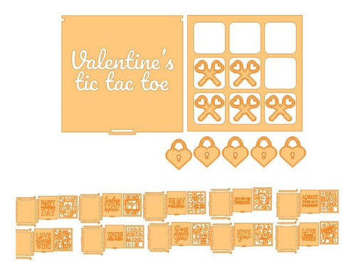 Mas De 100 Vectores Para Corte Laser De San Valentin