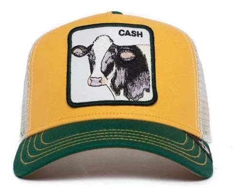 Gorra Goorin Bros Original Cash Amarillo Verde 