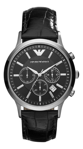 Emporio Armani Renato - Reloj De Vestir De Acero Inoxidable.