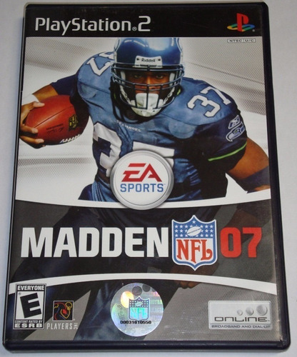 Cq Juego Original Madden 2007 Ntsc Ps2 Playstation 2 Usado