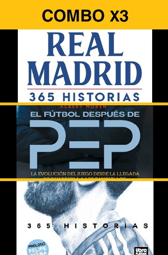 Libro De Fútbol: Combo Barça - Madrid