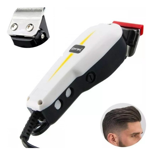 Maquina Rasuradora Cabello Barberia Profesional Full