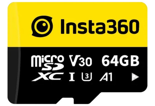 Cartão Micro Sd Insta360 64gb Para One X2 X3 One R One Rs