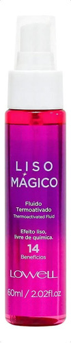 Liso Mágico Fluido Termoativo 60ml Lowell Keeping Liss Full