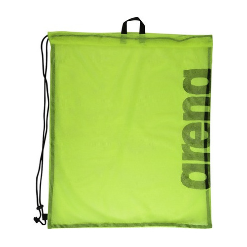 Bolsa De Red Natación Arena Team Mesh Amarillo Fluo