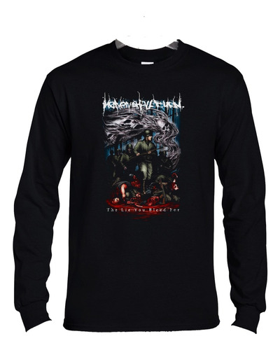 Polera Ml Heaven Shall Burn The Lie You Bleed For Metal Abom