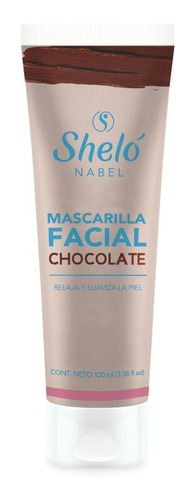Crema Facial Piel Seca Mascarilla Chocolate Relaja Sheló
