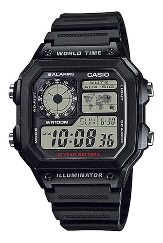 Reloj Casio Caballero Modelo Ae-1200wh-1cvcf