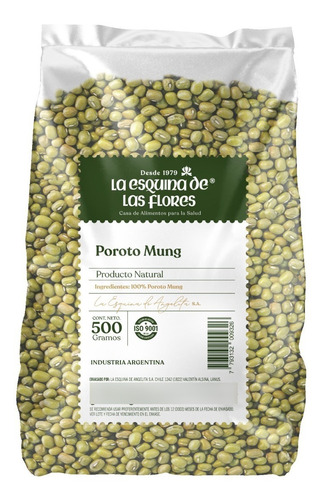 Porotos Mung - La Esquina De Las Flores - 500 Gr