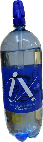 Água Mineral Com Gás Ix Soda Clássica 1,75lt Com 12 Unidades