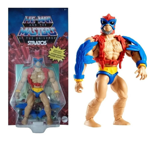 Figura He-man Stratos Masters Of The Universe Mattel