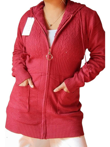 Chaleco Sweter Abrigo Chiporro Dama Mujer Invierno