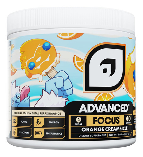 Advanced Focus Crema De Naranja Suplemento Cognitivo