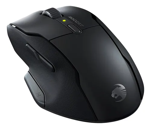 Roccat Kone Air - Mouse Ergonómico Inalámbrico Para Juego. Color Negro