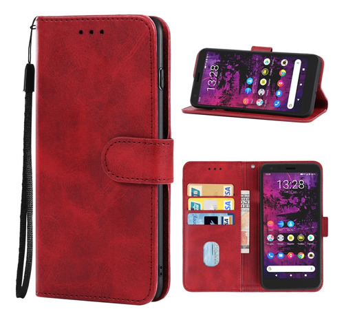 Funda De Cuero Para Cat S62 Pro