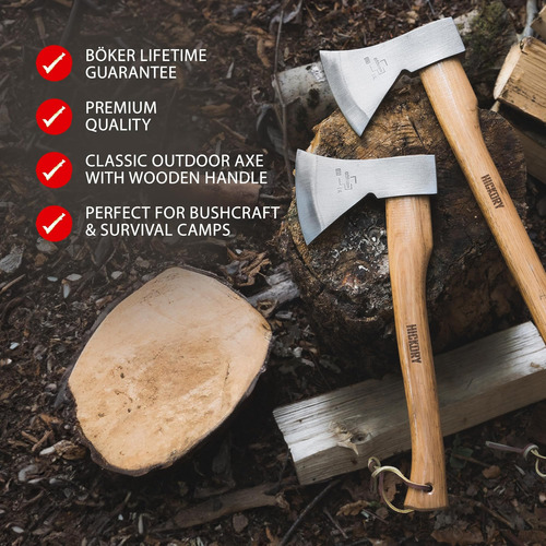 Axe Böker Plus® - Bushcraft Profesional, Hacha Al Aire Libre