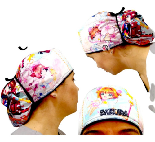 Gorro Quirúrgico Moitu De Sakura