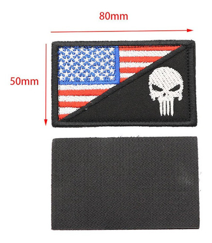 Parches Navy Seal Militares Tactico C/abrojo Bordados U S A