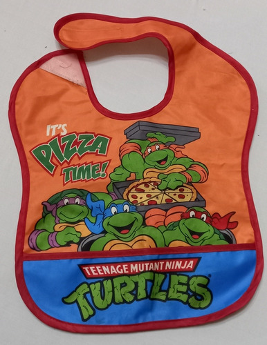 Babero Vintage De Las Tortugas Ninja