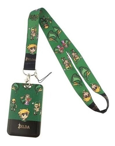 Lanyard Link Zelda - Cinta Colgante + Portacredencial