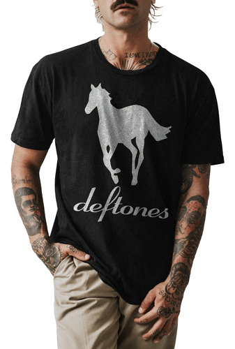 Polo Personalizado Banda Deftones Metal Alternativo 005