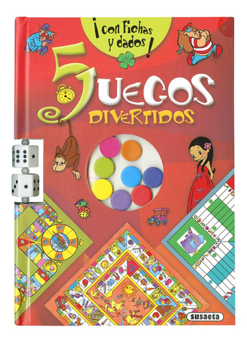 Libro: 5 Juegos Divertidos. Vv.aa.. Susaeta Ediciones