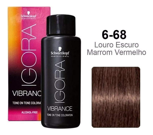 Schwarzkopf Igora Royal Vibrance Tono Sobre Tono Color Alcoh