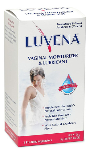 Luvena Hidratante  Hidratante Vaginal Y Apoyo Para La Menop