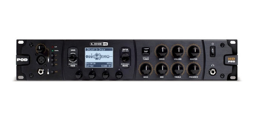 Line 6 Pod Hd Pro X Rack Procesador Multi Efectos Hd Modelad