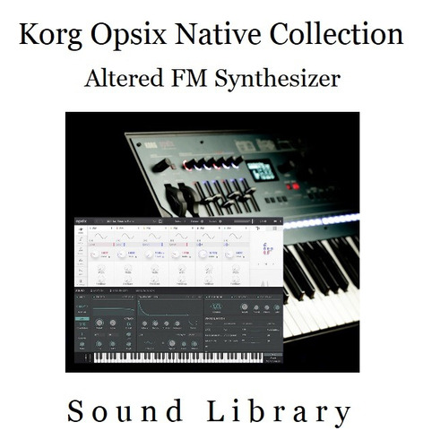 Sonidos Sysex Para Korg Opsix Native Collection (vst Plugin)