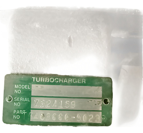 Turbocompresor 403680-9023 Carterpillar D8h D342 (3s8271) (Reacondicionado)